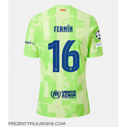 Stroje piłkarskie Barcelona Fermin Lopez #16 Koszulka Trzeciej 2024-25 Krótki Rękaw